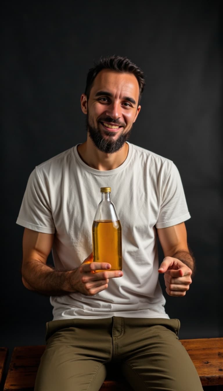 Gabriel Baltarejo segurando CDS