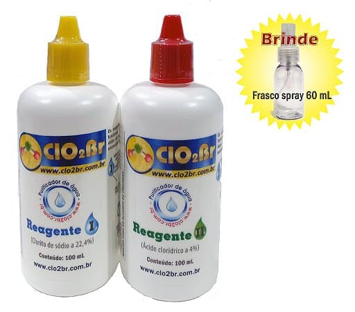 Kit Saneante 100 mL + 100 mL plastico