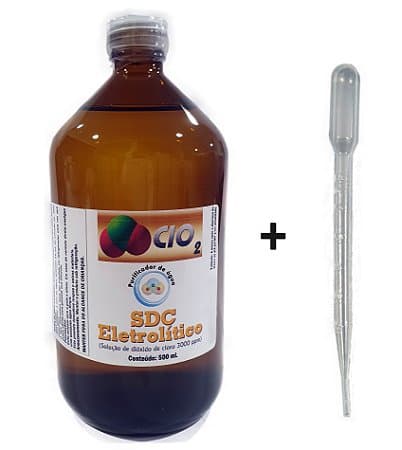 Solucao eletrolitica 3000 ppm 500 mL