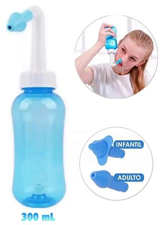 Frasco Higienizador Nasal 300 mL