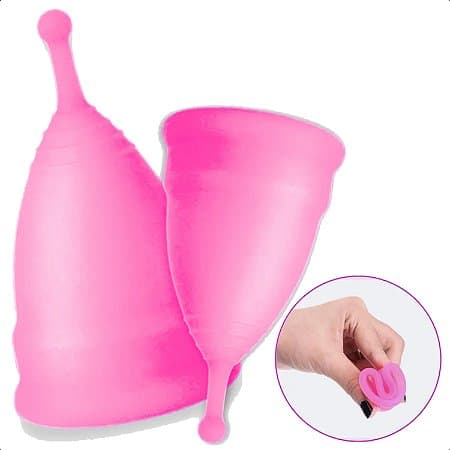 Kit Coletor Menstrual feminino P/M