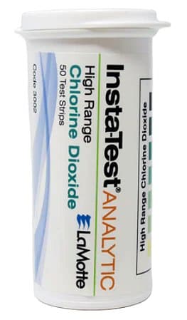 Fitas de teste 0-500 ppm 50 unid