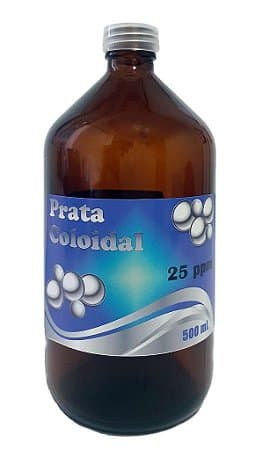 Prata Coloidal 25 ppm 500 mL